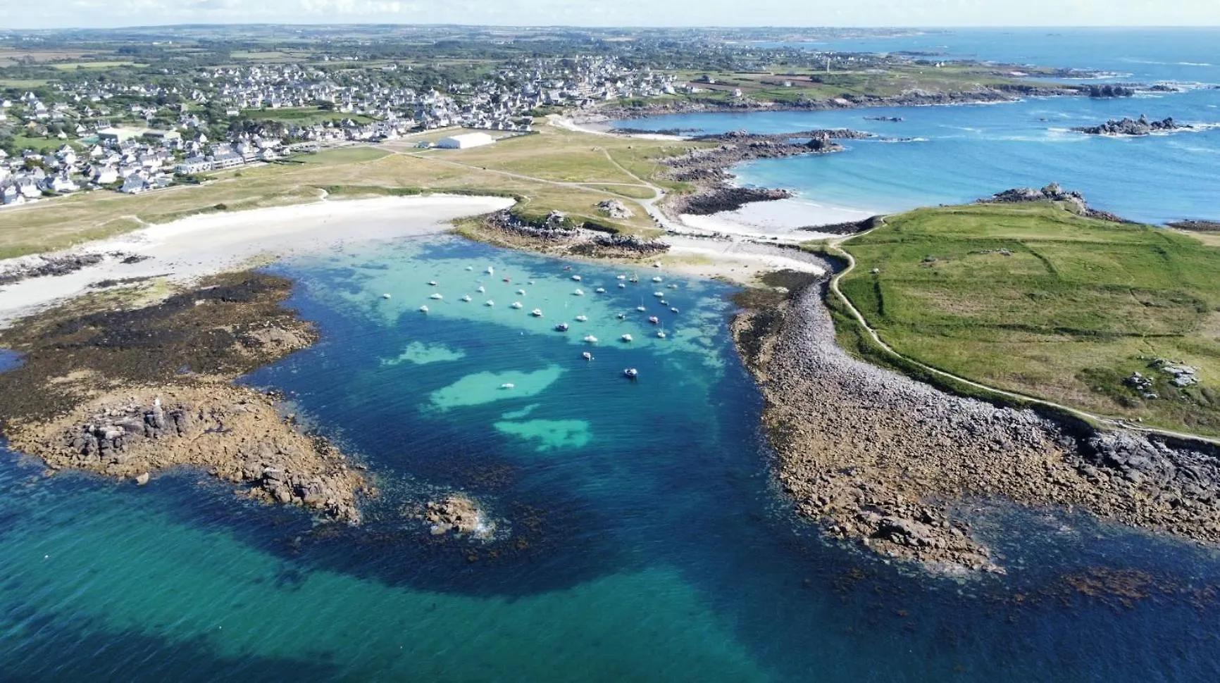 Roscaroc Enez Ar Beg - Charmant T2 Proche Plage Ploudalmézeau Franciaország
